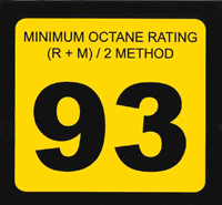 Decal - 93 Octane